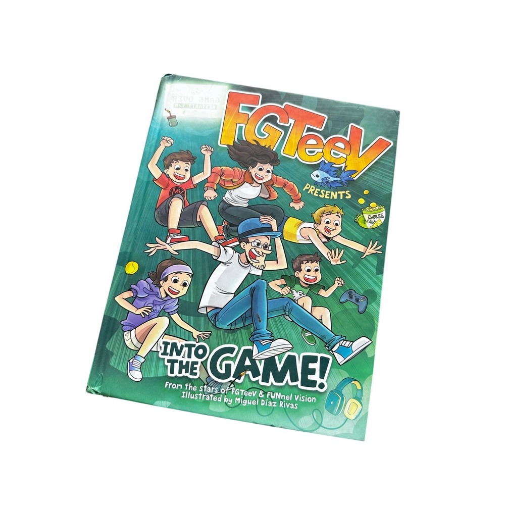 FGTeeV Presents Into‎ the Game! Hardcover Graphic Novel First Edition A1597